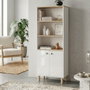 Hanah Home Vesta Estantería Roble Zafiro y Blanco